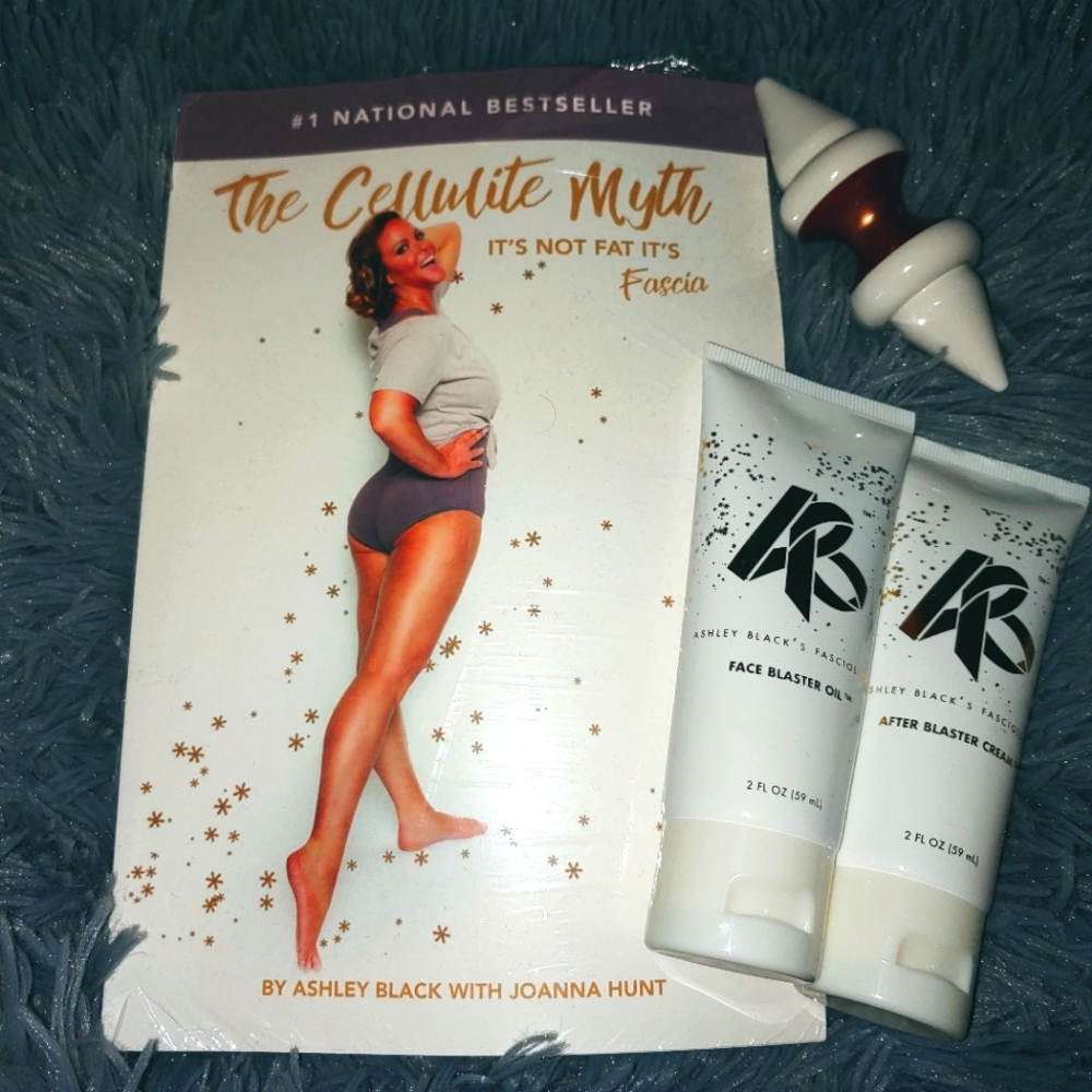 Fascia nugget, oils, & Ashley Black's book
